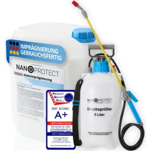 Steinimprägnierung - 10 liter + Drucksprüher